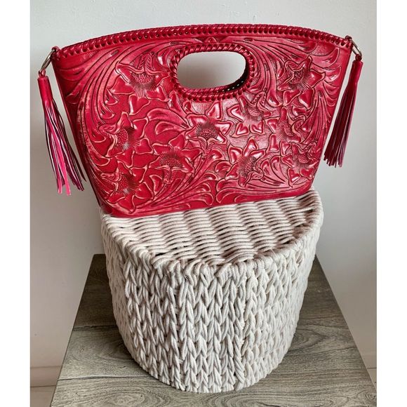 Luna Frida Clutch Limited Edition Vintage Pink NWT - Picture 3 of 3